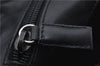 Authentic PRADA Leather Shoulder Hand Bag Purse Black 9705D