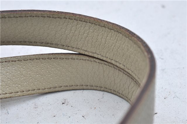 Authentic GUCCI Abbey Shoulder Tote Bag GG Canvas Leather 141470 Brown 9706D