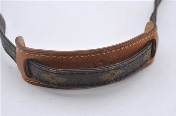 Auth Louis Vuitton Monogram Mini Poche Danube Shoulder Cross Bag M45268 LV 9709D