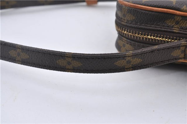 Auth Louis Vuitton Monogram Mini Poche Danube Shoulder Cross Bag M45268 LV 9709D