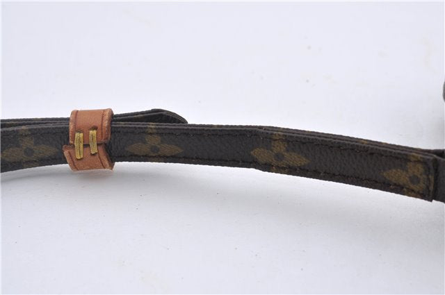 Auth Louis Vuitton Monogram Mini Poche Danube Shoulder Cross Bag M45268 LV 9709D