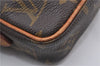 Auth Louis Vuitton Monogram Mini Poche Danube Shoulder Cross Bag M45268 LV 9709D