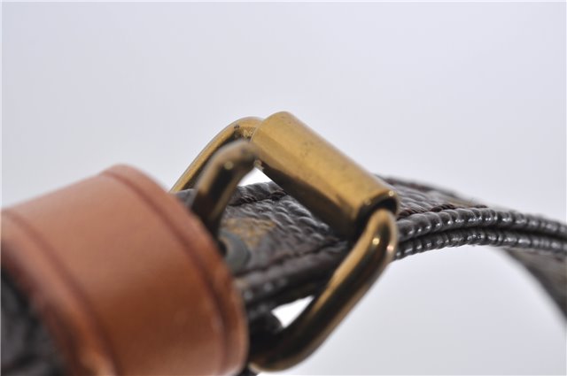 Auth Louis Vuitton Monogram Mini Poche Danube Shoulder Cross Bag M45268 LV 9709D