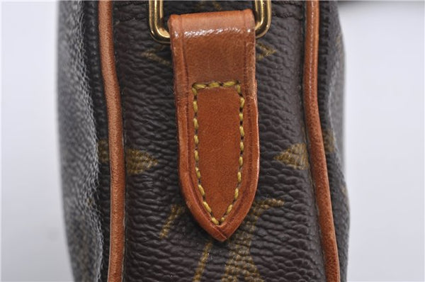 Auth Louis Vuitton Monogram Mini Poche Danube Shoulder Cross Bag M45268 LV 9709D