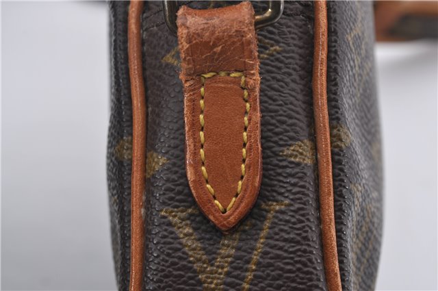 Auth Louis Vuitton Monogram Mini Poche Danube Shoulder Cross Bag M45268 LV 9709D