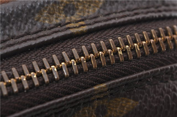 Auth Louis Vuitton Monogram Mini Poche Danube Shoulder Cross Bag M45268 LV 9709D