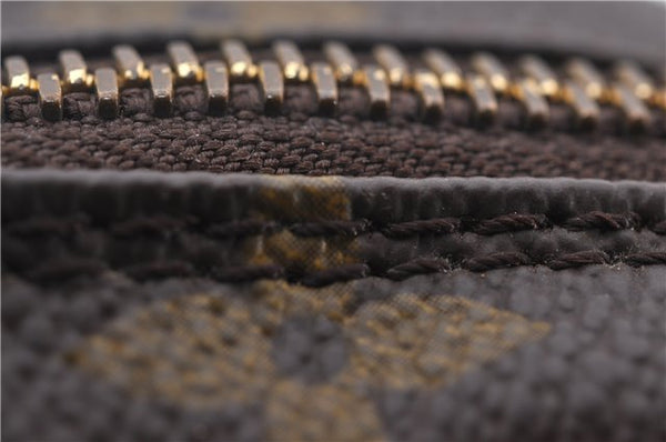 Auth Louis Vuitton Monogram Mini Poche Danube Shoulder Cross Bag M45268 LV 9709D