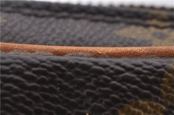 Auth Louis Vuitton Monogram Mini Poche Danube Shoulder Cross Bag M45268 LV 9709D