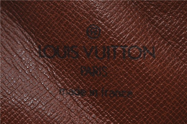 Auth Louis Vuitton Monogram Mini Poche Danube Shoulder Cross Bag M45268 LV 9709D