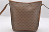 Authentic GUCCI Micro GG PVC Leather Shoulder Cross Body Bag Brown 9710C