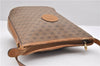 Authentic GUCCI Micro GG PVC Leather Shoulder Cross Body Bag Brown 9710C