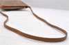 Authentic GUCCI Micro GG PVC Leather Shoulder Cross Body Bag Brown 9710C