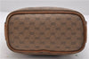 Authentic GUCCI Micro GG PVC Leather Shoulder Cross Body Bag Brown 9710C
