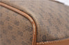 Authentic GUCCI Micro GG PVC Leather Shoulder Cross Body Bag Brown 9710C