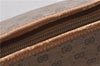 Authentic GUCCI Micro GG PVC Leather Shoulder Cross Body Bag Brown 9710C