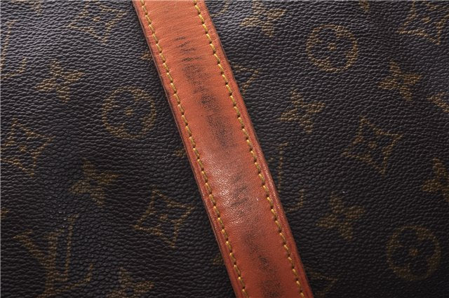 Authentic Louis Vuitton Monogram Keepall Bandouliere 55 M41414 Boston Bag 9711E