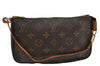 Authentic Louis Vuitton Monogram Pochette Accessoires Pouch M51980 LV 9714E