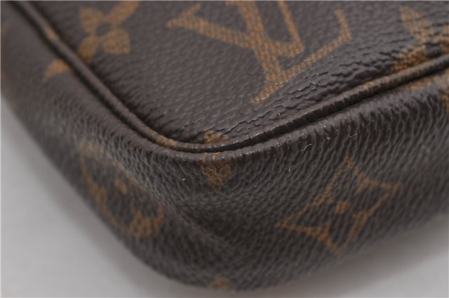 Authentic Louis Vuitton Monogram Pochette Accessoires Pouch M51980 LV 9714E