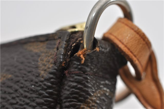 Authentic Louis Vuitton Monogram Pochette Accessoires Pouch M51980 LV 9714E