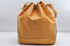 Authentic Louis Vuitton Epi Noe Shoulder Bag Yellow M44009 LV 9716D