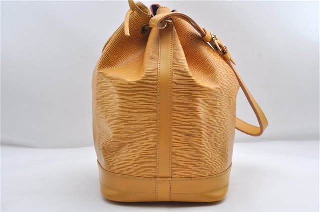 Authentic Louis Vuitton Epi Noe Shoulder Bag Yellow M44009 LV 9716D