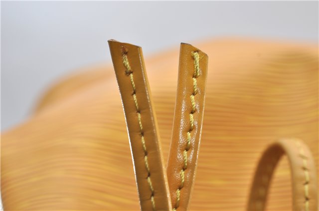 Authentic Louis Vuitton Epi Noe Shoulder Bag Yellow M44009 LV 9716D