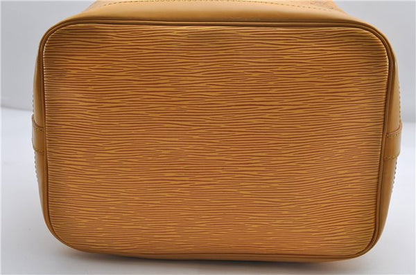Authentic Louis Vuitton Epi Noe Shoulder Bag Yellow M44009 LV 9716D