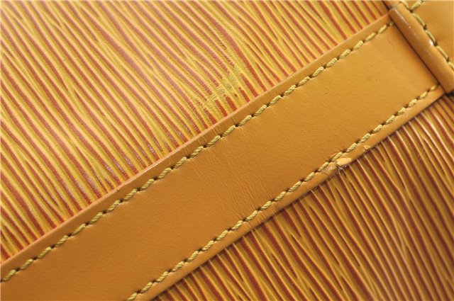 Authentic Louis Vuitton Epi Noe Shoulder Bag Yellow M44009 LV 9716D