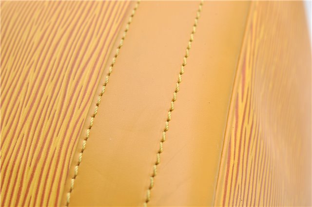 Authentic Louis Vuitton Epi Noe Shoulder Bag Yellow M44009 LV 9716D