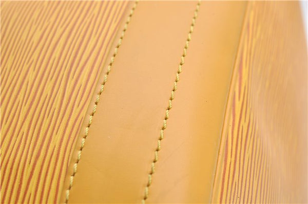 Authentic Louis Vuitton Epi Noe Shoulder Bag Yellow M44009 LV 9716D