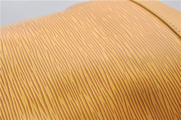 Authentic Louis Vuitton Epi Noe Shoulder Bag Yellow M44009 LV 9716D