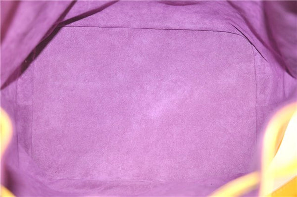 Authentic Louis Vuitton Epi Noe Shoulder Bag Yellow M44009 LV 9716D