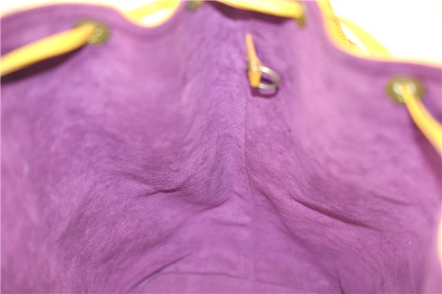 Authentic Louis Vuitton Epi Noe Shoulder Bag Yellow M44009 LV 9716D