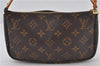 Authentic Louis Vuitton Monogram Pochette Accessoires Pouch M51980 LV 9716E