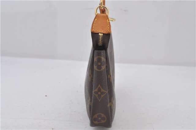 Authentic Louis Vuitton Monogram Pochette Accessoires Pouch M51980 LV 9716E