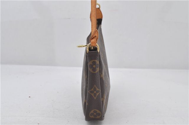 Authentic Louis Vuitton Monogram Pochette Accessoires Pouch M51980 LV 9716E