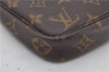 Authentic Louis Vuitton Monogram Pochette Accessoires Pouch M51980 LV 9716E