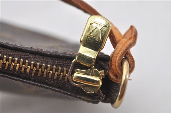 Authentic Louis Vuitton Monogram Pochette Accessoires Pouch M51980 LV 9716E