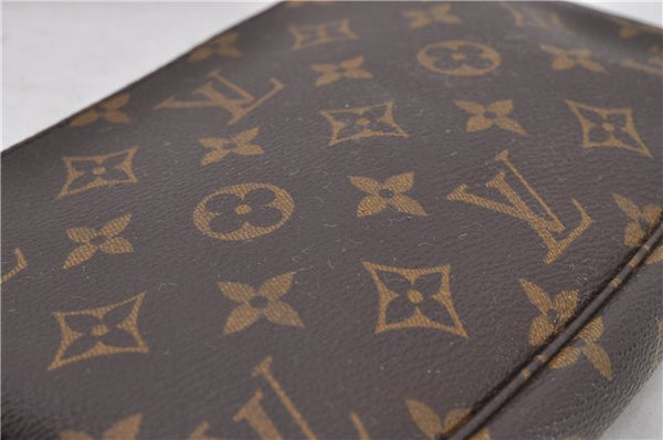 Authentic Louis Vuitton Monogram Pochette Accessoires Pouch M51980 LV 9716E