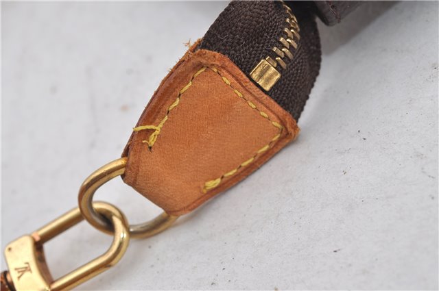 Authentic Louis Vuitton Monogram Pochette Accessoires Pouch M51980 LV 9716E