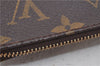 Authentic Louis Vuitton Monogram Pochette Accessoires Pouch M51980 LV 9716E