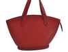 Authentic Louis Vuitton Epi Saint Jacques Hand Bag Red M52277 LV 9717D