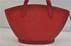 Authentic Louis Vuitton Epi Saint Jacques Hand Bag Red M52277 LV 9717D
