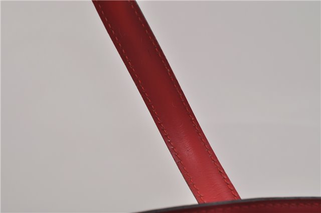 Authentic Louis Vuitton Epi Saint Jacques Hand Bag Red M52277 LV 9717D