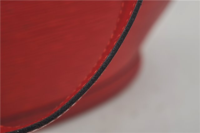 Authentic Louis Vuitton Epi Saint Jacques Hand Bag Red M52277 LV 9717D