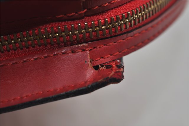Authentic Louis Vuitton Epi Saint Jacques Hand Bag Red M52277 LV 9717D