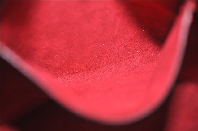 Authentic Louis Vuitton Epi Saint Jacques Hand Bag Red M52277 LV 9717D