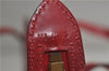 Authentic Louis Vuitton Epi Saint Jacques Hand Bag Red M52277 LV 9717D