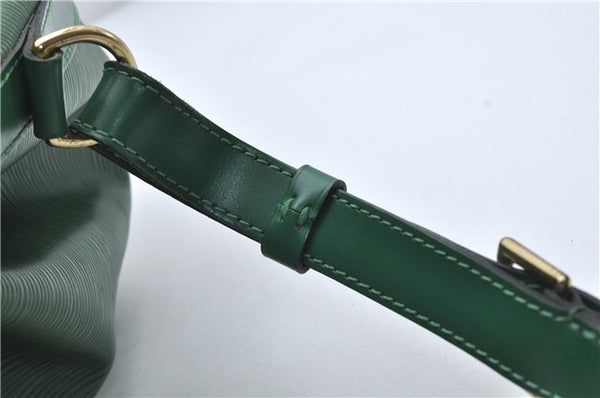 Authentic Louis Vuitton Epi Noe Shoulder Bag Green M44004 LV 9718D