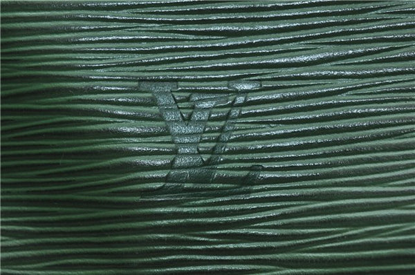 Authentic Louis Vuitton Epi Noe Shoulder Bag Green M44004 LV 9718D
